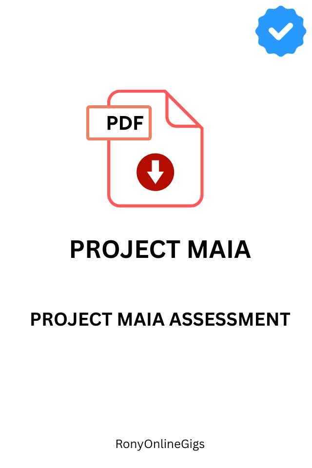 Project MAIA Assessment Answers