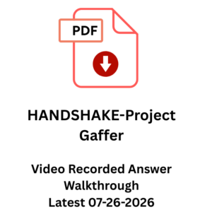 Handshake AI — Project Gaffer Latest Assessment Answers Video Walkthrough (Updated 26 July 2026)