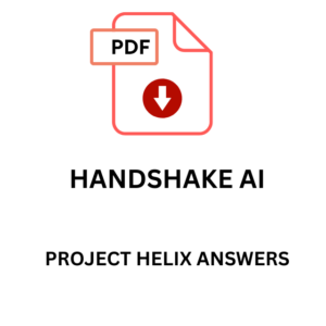 Project Helix Assessment Answer Guide (Latest 2026)