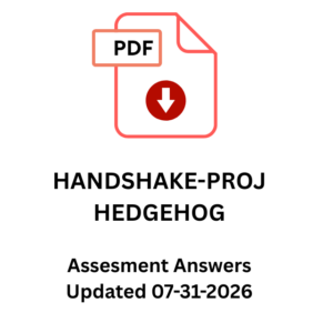 Handshake AI — Hedgehog Project Updated Video Answer Walkthrough (31 July 2026)
