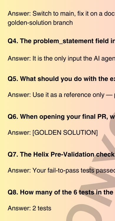 Project Helix Assessment Answer Guide (Latest 2026) - Image 2