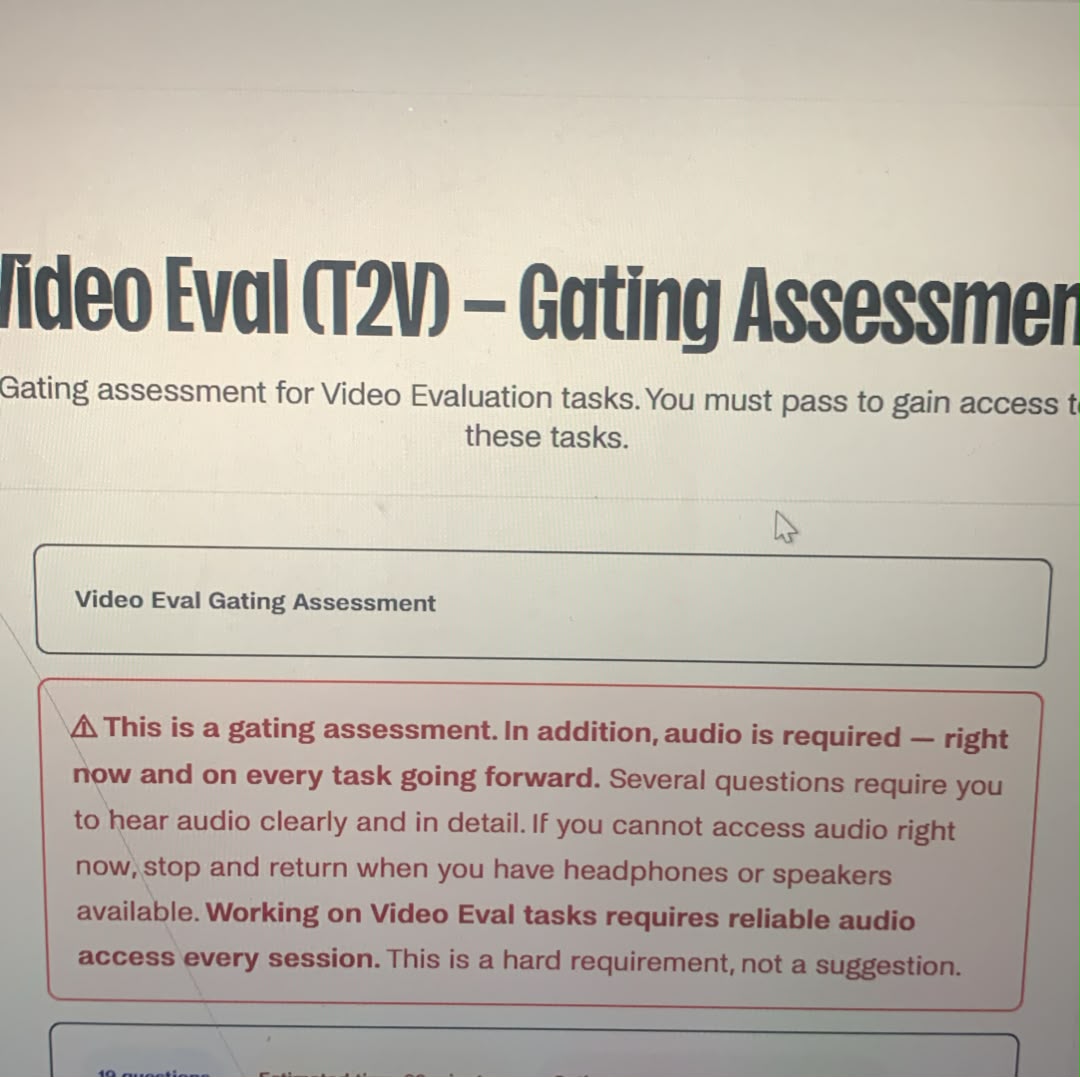Hedgehog Onboarding — Video Eval (T2V) Gating Assessment Video Answer Walkthrough (Latest 07-212026) - Image 2